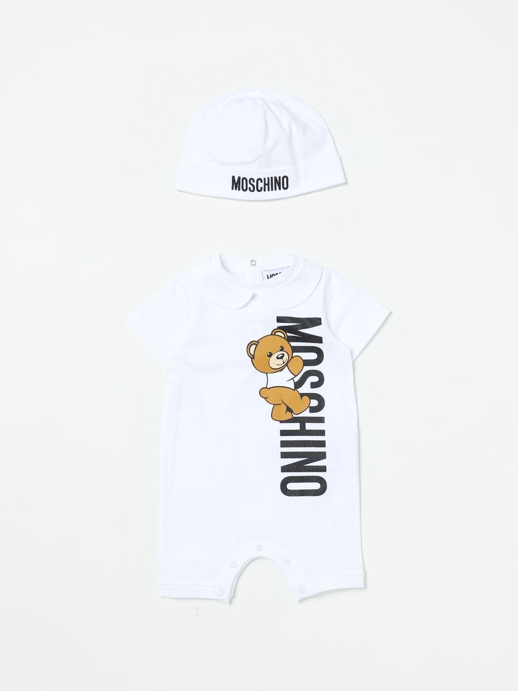 MOSCHINO モスキーノ ホワイト White ファッション小物 ベビーユニセックス 春夏2024 MUY068LAA17 【関税・送料無料】【ラッピング無料】 gi