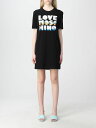 【1000円OFFクーポン配布中!!】 ラブモスキーノ LOVE MOSCHINO ワンピース ドレス レディース ブラック Dresses W5A0227E1951 Black 関税 送料無料 ラッピング無料 2022SS gi