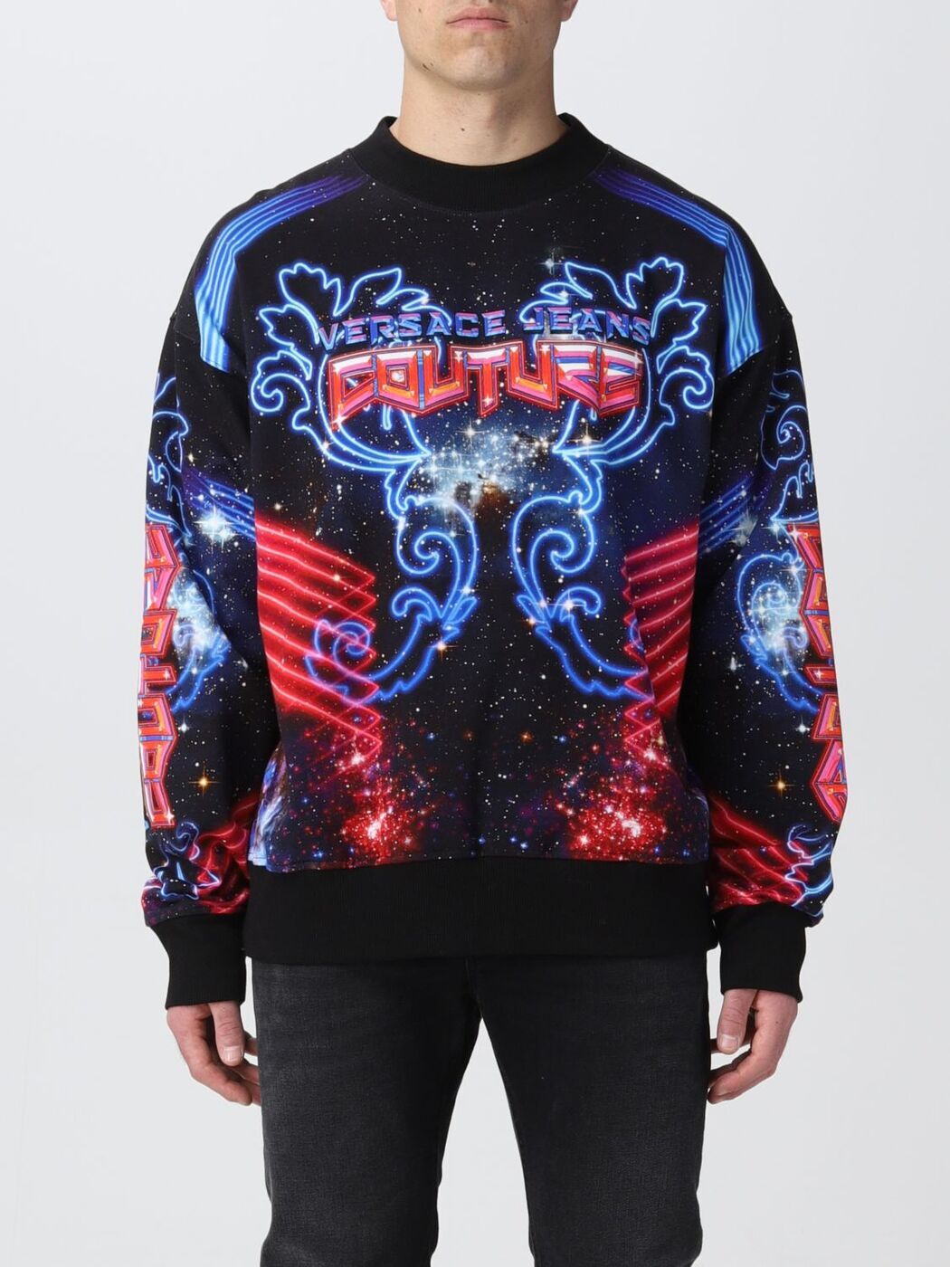 륵  塼 VERSACE JEANS COUTURE åȥ ȥ졼ʡ  ޥ顼 Swea...