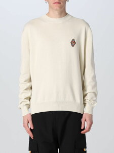 マルセロブロンカウンティオブミラン MARCELO BURLON COUNTY OF MILAN スウェットシャツ トレーナー メンズ Sweatshirts CMHE034S23KNI001 Yellow Cream 関税 送料無料 ラッピング無料 2023SS gi