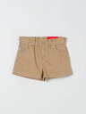 ディーゼル DIESEL ショートパンツ パンツ ショーツ ガールズ ベージュ Shorts J01853KXBKU Beige 関税 送料無料 ラッピング無料 2025SS gi