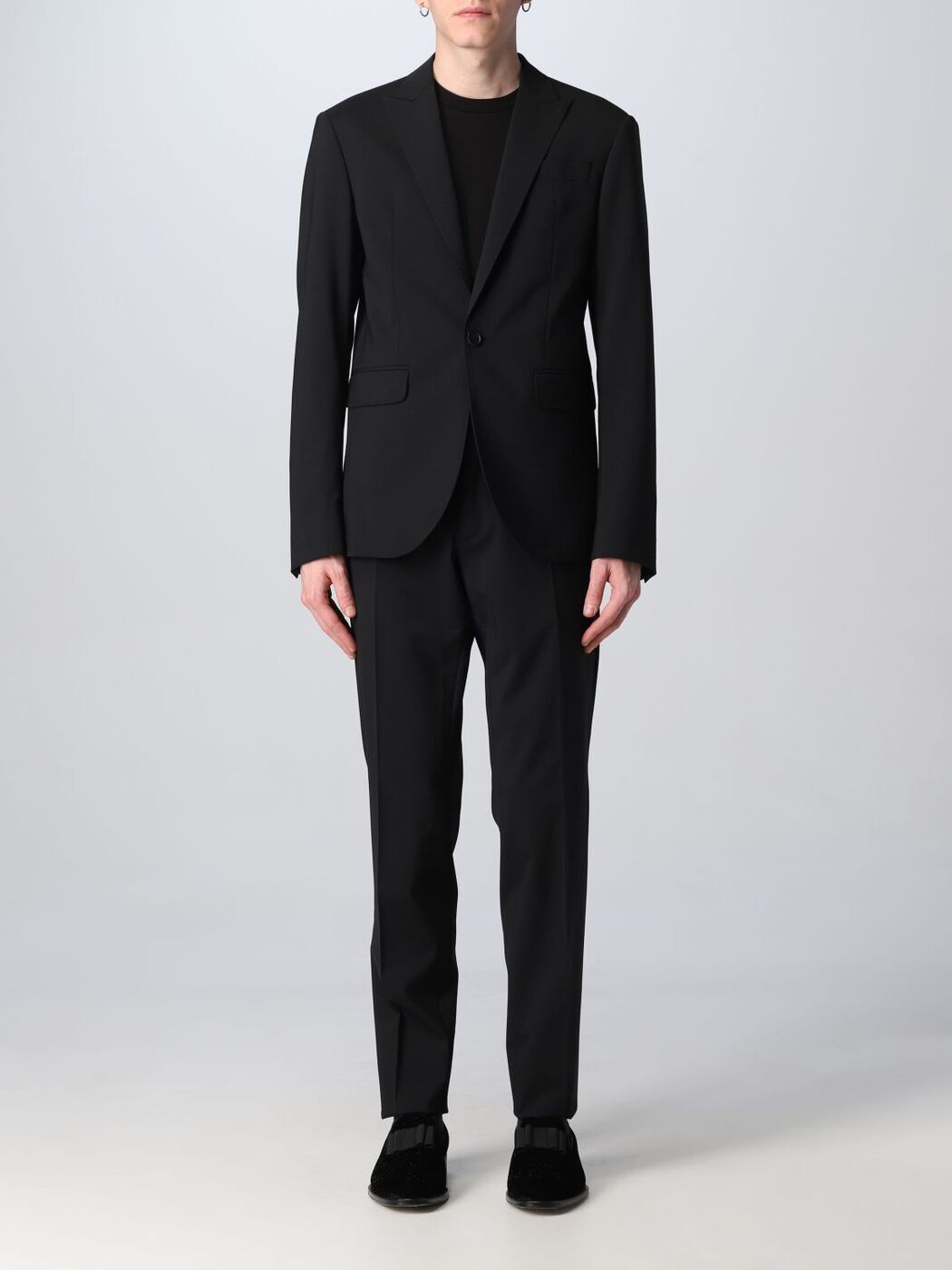 【土日限定クーポン配布中！】 DSQUARED2 ディースクエアード ブラック Black スーツ メンズ 春夏2023 S74FT0452S40320 【関税・送料無料】【ラッピング無料】 gi