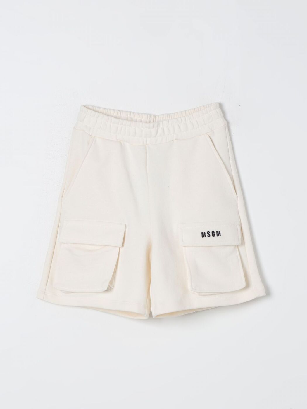 エムエスジーエム MSGM ショートパンツ パンツ ショーツ ボーイズ ベージュ Shorts S4MSJUBE002 Cream 関税 送料無料 ラッピング無料 2024SS gi