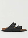 ビルケンシュトック BIRKENSTOCK フラットシューズ サンダル メンズ ブラック Flat Shoes 552113 Black 関税 送料無料 ラッピング無料 2025SS gi
