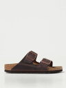 ビルケンシュトック BIRKENSTOCK フラットシューズ サンダル メンズ ブラウン Flat Shoes 052533 Brown 関税 送料無料 ラッピング無料 2025SS gi
