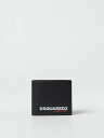 ディースクエアード DSQUARED2 カードホルダー 財布 メンズ ブラック Wallets and Card Holders WAM004425103888 Black 関税 送料無料 ラッピング無料 2025SS gi