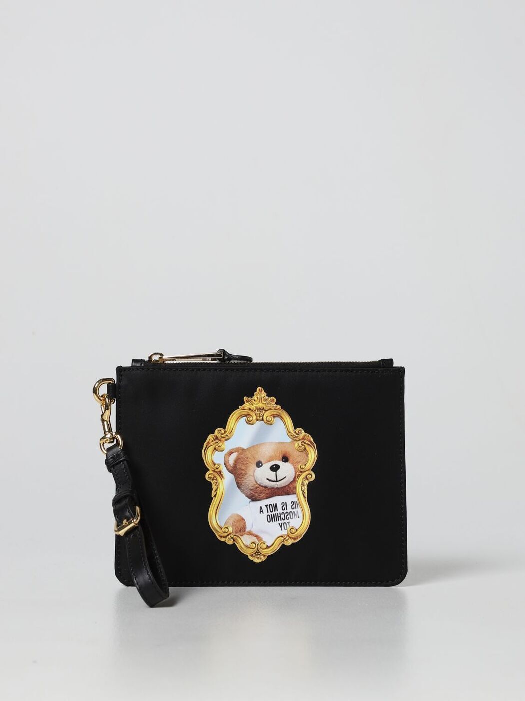 MOSCHINO COUTURE モスキーノクチュール ブラック Black クラッチバッグ レディース 秋冬2022/2023 84368206  gi