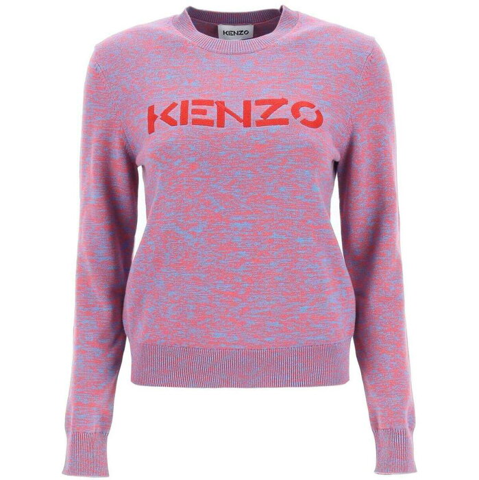 【楽天スーパーSALE対象商品】【2000円OFF!!】 KENZO ケンゾー Colori misti Kenzo logo sweater トレーナー レディース 春夏2022 FC52PU6833LA ik