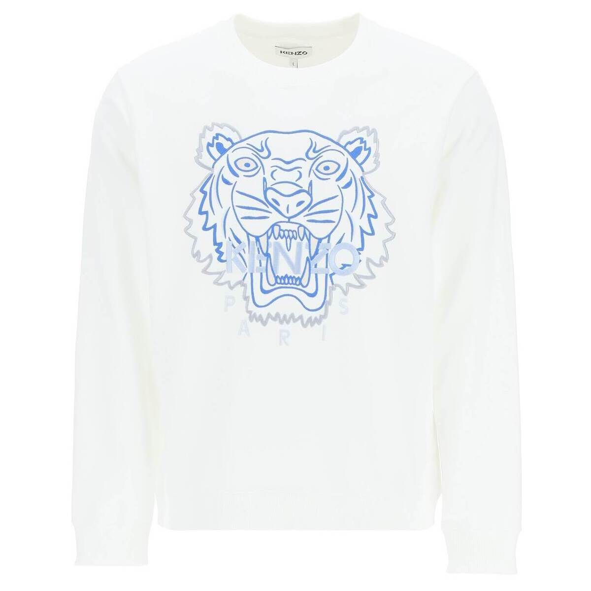 【楽天スーパーSALE対象商品】【2000円OFF!!】 KENZO ケンゾー Bianco Kenzo tiger sweatshirt トレーナー メンズ 春夏2022 FC55SW1294XH ik