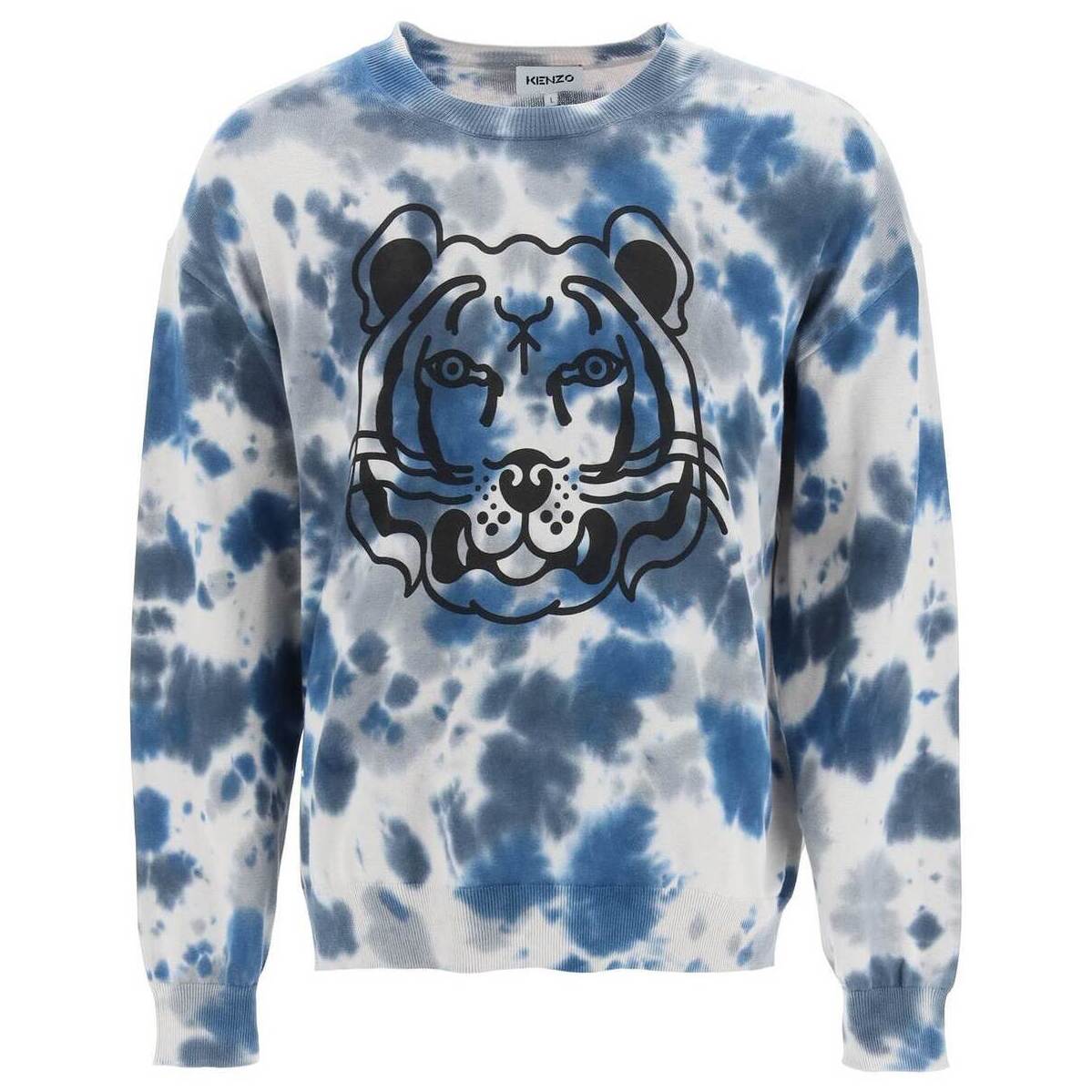 【楽天スーパーSALE対象商品】【2000円OFF!!】 KENZO ケンゾー Colori misti Kenzo k-tiger tie-dye sweater トレーナー メンズ 春夏2022 FC55PU6893TE ik