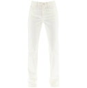 ATTICO アティコ ホワイト Bianco The attico 039 girlfriend 039 slim-fit jeans デニム レディース 秋冬2023 231WCP48D051 【関税 送料無料】【ラッピング無料】 ik