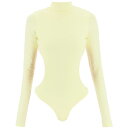 MARC JACOBS マーク ジェイコブス イエロー Giallo Marc jacobs 'the cutout bodysuit' トップス レディース 春夏2023 C610C15RE22 【関税・送料無料】【ラッピング無料】 ik