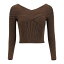 SELF PORTRAIT  ݡȥ졼 ޥ顼 Colori misti Self portrait lurex knit top ȥåץ ǥ ղ2023 RS23 090T BR ڴǡ̵ۡڥåԥ̵ ik