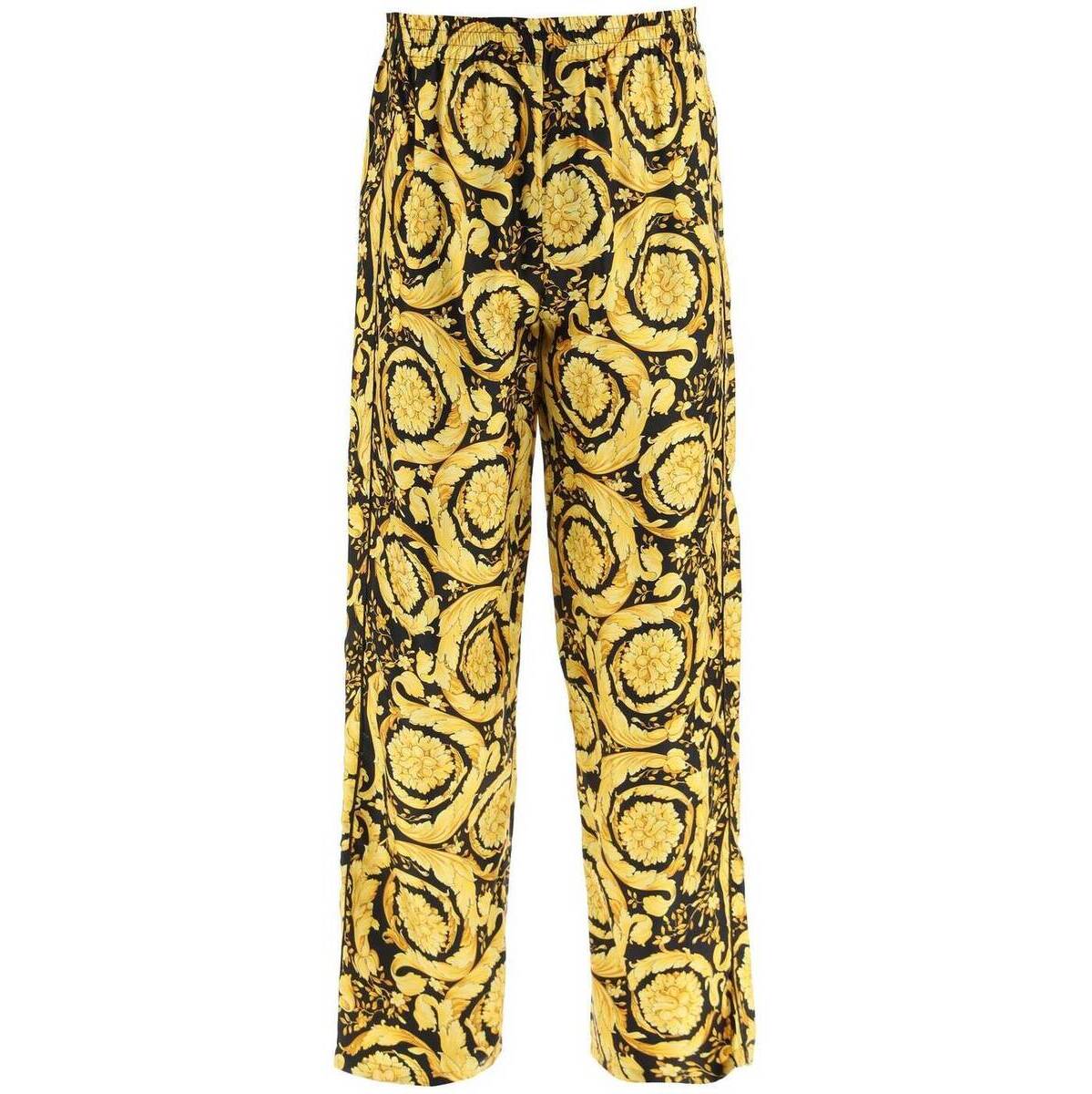 VERSACE ヴェルサーチ Colori misti Versace 'barocco' silk pajamas pants パンツ メンズ 秋冬2022 1005379 1A04661 【関税・送料無料】【ラッピング無料】 ik