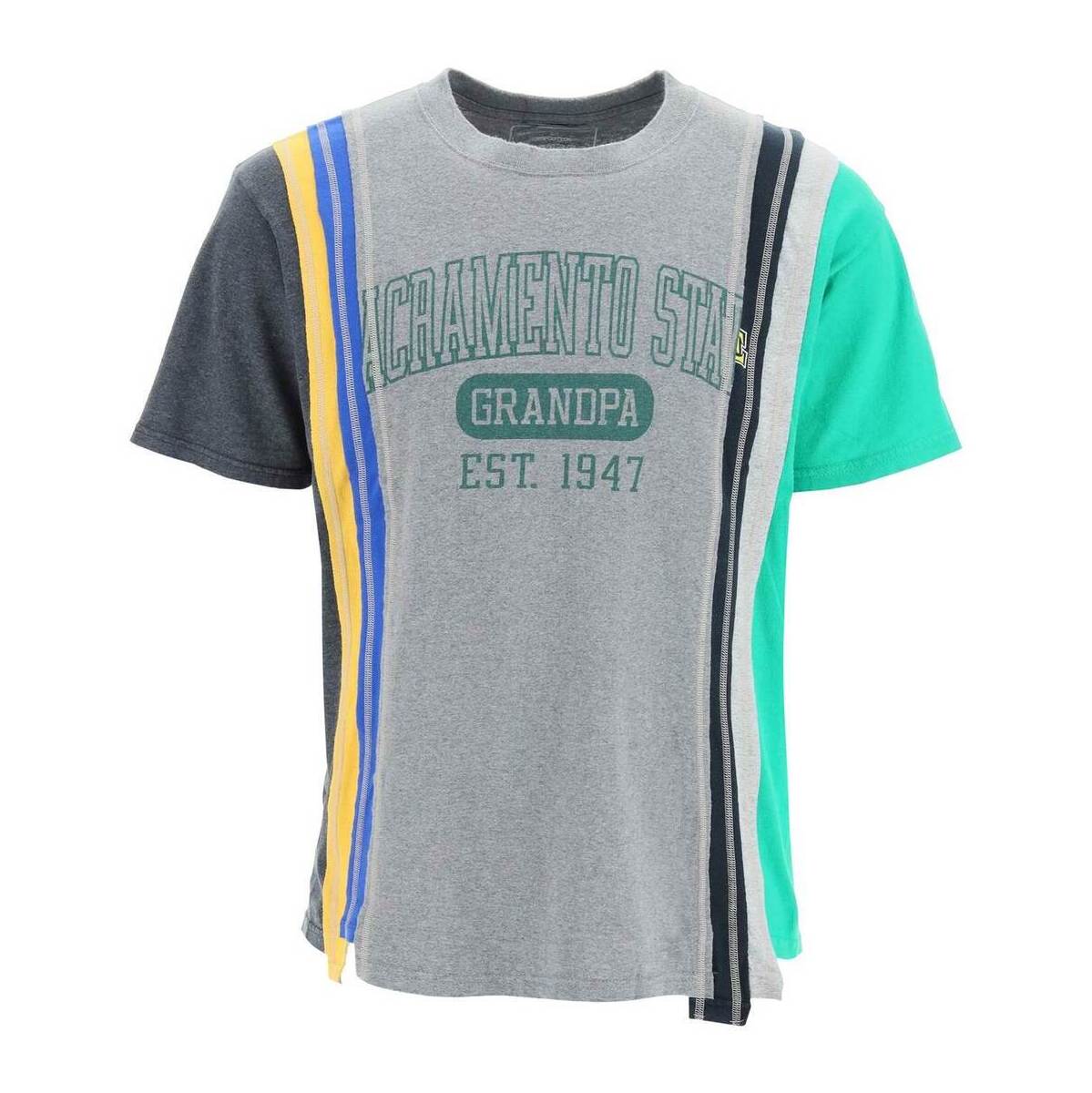 NEEDLES ニードルス Multicolor Needles 'rebuild' 7cuts t-shirt Tシャツ メンズ 秋冬2022 LQ319 【関税・送料無料】【ラッピング無料】 ikのサムネイル