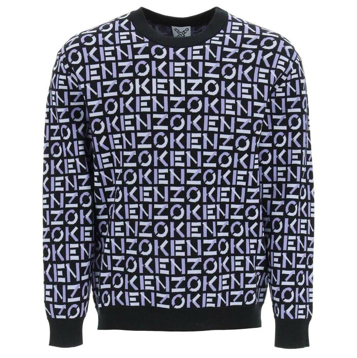 【楽天スーパーSALE対象商品】【2000円OFF!!】 KENZO ケンゾー Colori misti Kenzo jacquard logo sweater トレーナー メンズ 春夏2022 FC55PU6913SA ik