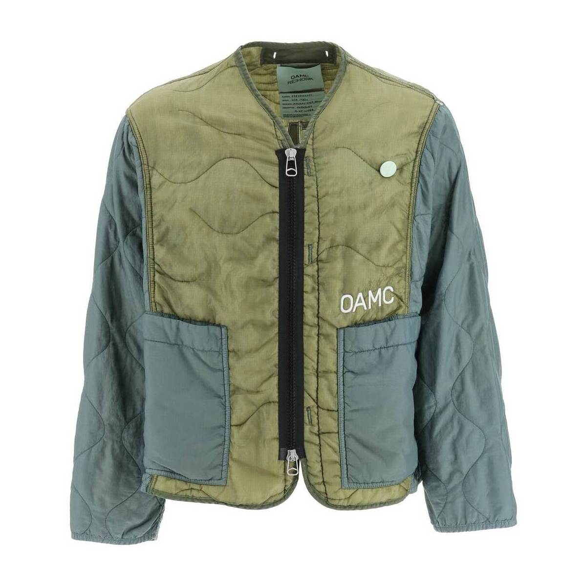 OAMC オーエーエムシー グリーン Verde Oamc 'peacemaker' quilted liner jacket ジャケット メンズ 春夏2023 23E28OAX01 CAPOA007 【関税・送料無料】【ラッピング無料】 ikのサムネイル