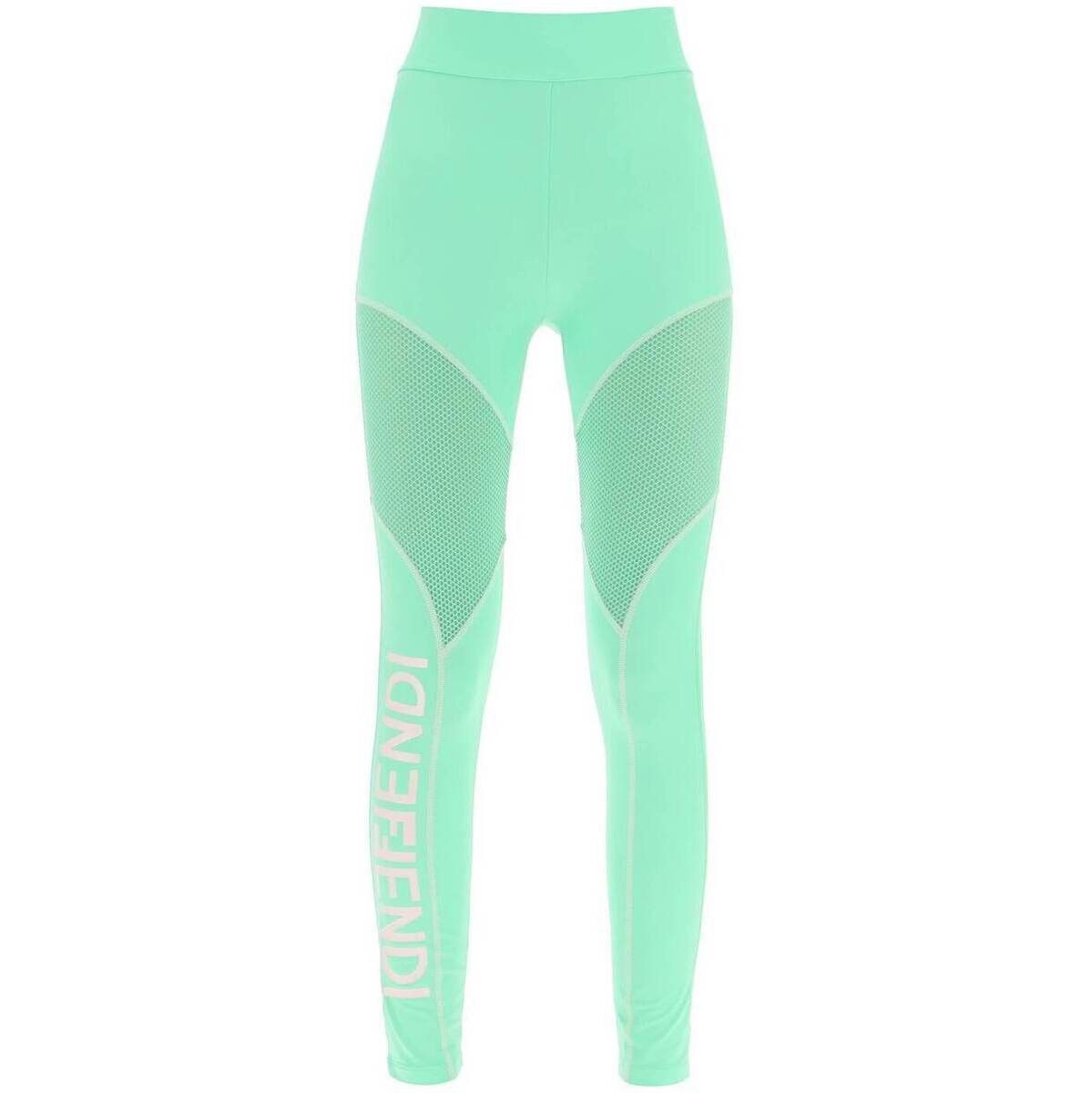 FENDI フェンディ グリーン Verde Fendi fendi mirror gym leggings アンダーウェア レディース 秋冬2023 FAB341 AK9B 【関税・送料無料】【ラッピング無料】 ik