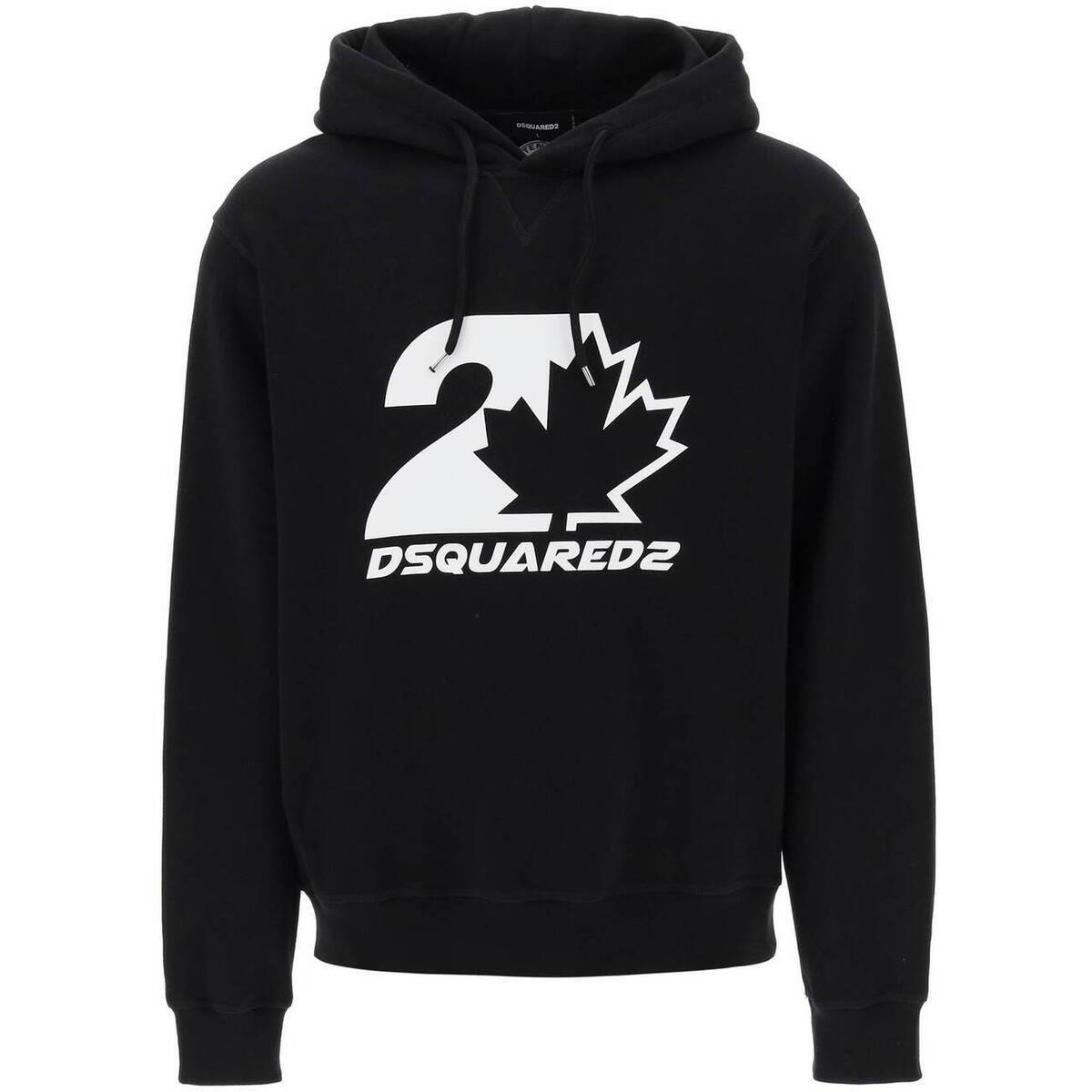 DSQUARED2 ǥ ֥å Nero Dsquared2 printed hoodie ȥ졼ʡ  2023 S74GU0728 S25516 ڴǡ̵ۡڥåԥ̵ ik