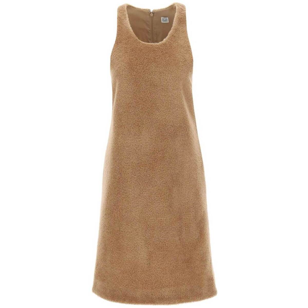 【土日限定クーポン配布中！】 TOTEME トーテム ベージュ Beige Toteme wool teddy mini dress ドレス レディース 秋冬2023 233 6037 262 【関税・送料無料】【ラッピング無料】 ik