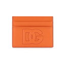 DOLCE&GABBANA ドルチェ&ガッバーナ オレンジ Arancio Dolce & gabbana card holder with logo ファッション小物 レディース 秋冬2023 BI0330 AG081 【関税・送料無料】【ラッピング無料】 ik