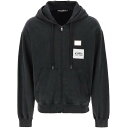 【15,000円以上1,000円OFF!!】 DOLCE&GABBANA ドルチェ&ガッバーナ グレー Grigio Dolce & gabbana 're-edition' hoodie トレーナー メンズ 秋冬2023 G9AKQT G7JH6 【関税・送料無料】【ラッピング無料】 ik