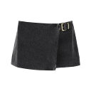 ミュウミュウ 【10周年記念クーポン！P4倍！】 MIU MIU ミュウ ミュウ ブラック Nero Miu miu denim micro skirt スカート レディース 秋冬2023 GWD309 115V 【関税・送料無料】【ラッピング無料】 ik