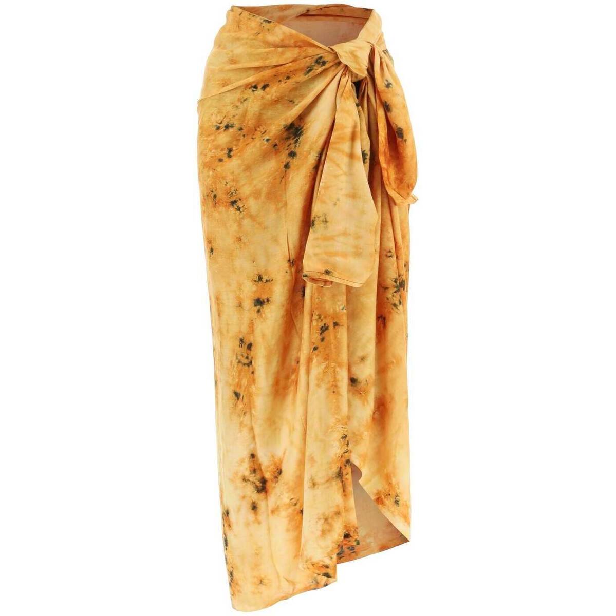 SUN CHASERS  Arancio Sun chasers sarong in tie-dye cotton եåʪ ǥ 2023 TRASCENDENT PAREOS ڴǡ̵ۡڥåԥ̵ ik