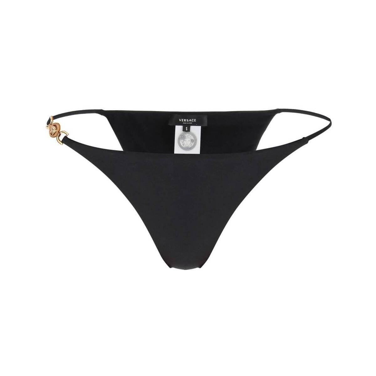 VERSACE FT[` ubN Nero Versace medusa bikini bottom XCEFA fB[X H~2023 1009464 1A02262 y֐ŁEzybsOz ik