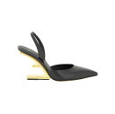 【10周年記念クーポン！P4倍！】 FENDI フェンディ ブラック Nero Fendi 'fendi first' slingback pumps パンプス レディース 秋冬2023 8J8367 NA7 【関税・送料無料】【ラッピング無料】 ik