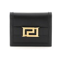 【本日0の付く日ポイント4倍!!】 VERSACE ヴェルサーチ ブラック Nero Versace greca goddes wallet 財布 レディース 秋冬2023 1008832 1A05134 【関税・送料無料】【ラッピング無料】 ik