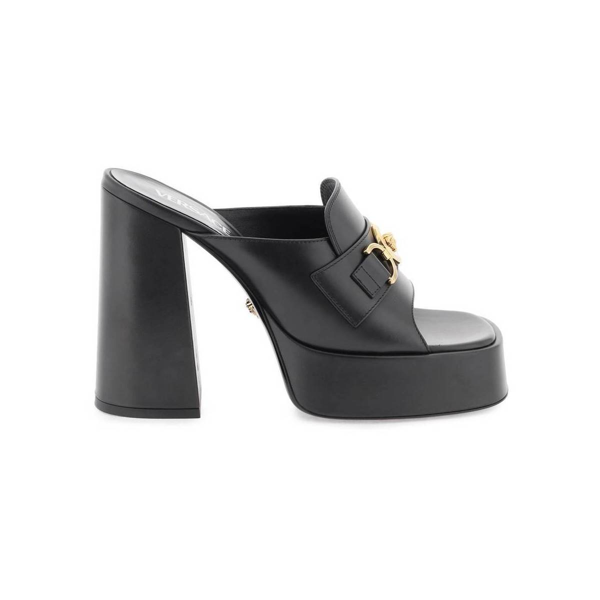 VERSACE ヴェルサーチ ブラック Nero Versace 'medusa '95' mules サンダル レディース 秋冬2023 1010176 DVT2P 【関税・送料無料】【ラッピング無料】 ik