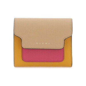 【15,000円以上1,000円OFF!!】 MARNI マルニ マルチカラー Colori misti Marni bi-fold wallet with flap 財布 レディース 秋冬2023 PFMO0052U8LV520 【関税・送料無料】【ラッピング無料】 ik