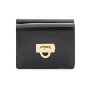 【15,000円以上1,000円OFF!!】 FERRAGAMO フェラガモ ブラック Nero Salvatore ferragamo wallet with gancini closure 財布 レディース 秋冬2023 2204340760658 【関税・送料無料】【ラッピング無料】 ik