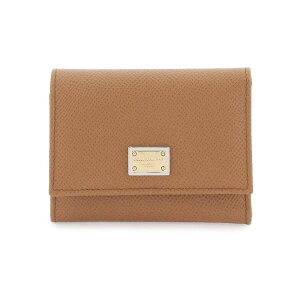 【15,000円以上1,000円OFF!!】 DOLCE&GABBANA ドルチェ&ガッバーナ ブラウン Marrone Dolce & gabbana french flap wallet 財布 レディース 秋冬2023 BI0770 A1001 【関税・送料無料】【ラッピング無料】 ik