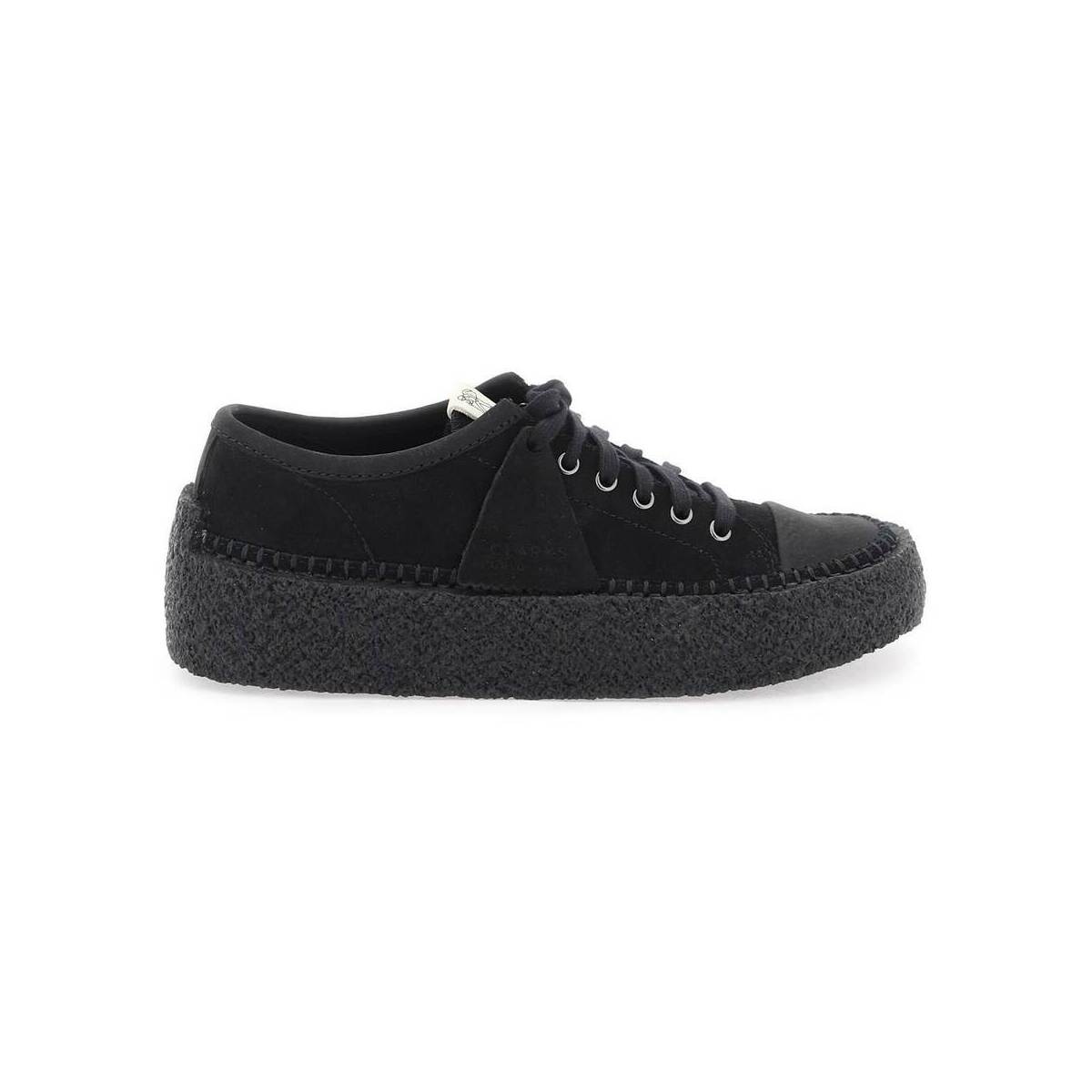 【土日限定クーポン配布中！】 CLARKS クラークス ブラック Nero Clarks originals suede leather 'caravan' sneakers スニーカー メンズ 秋冬2023 26171481 【関税・送料無料】【ラッピング無料】 ik