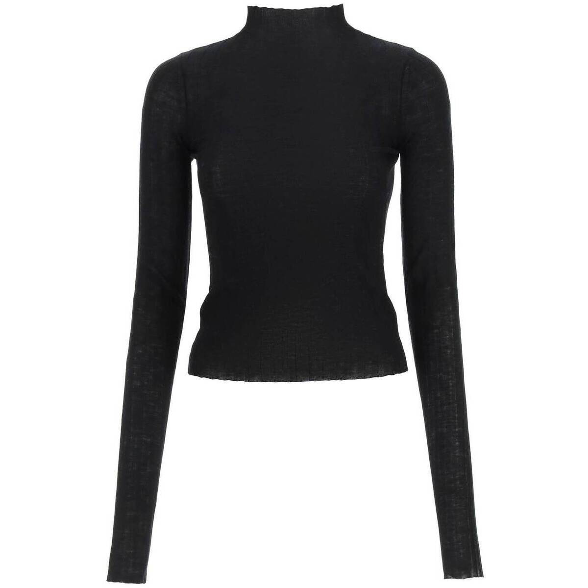 SPORTMAX スポーツマックス Nero Sportmax 'madison' high neck wool sweater トレーナー レディース 春夏2022 MADISON 【関税・送料無料】【ラッピング無料】 ik