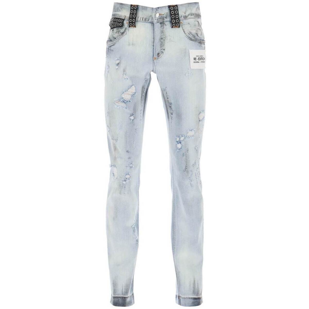 DOLCE&GABBANA ɥ&åС ֥롼 Celeste Dolce & gabbana re-edition jeans ...