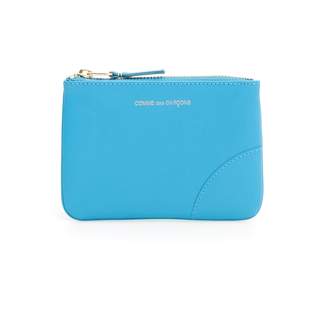 COMME DES GARCONS コム デ ギャルソン ブルー Celeste Comme des garcons wallet color block pouch ファッション小物 メンズ 秋冬2023 SA8100 【関税・送料無料】【ラッピング無料】 ik