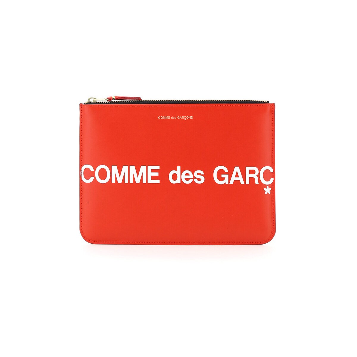 COMME DES GARCONS コム デ ギャルソン レッド Rosso Comme des garcons wallet leather pouch with logo ファッション小物 メンズ 秋冬2023 SA5100HL 【関税・送料無料】【ラッピング無料】 ik