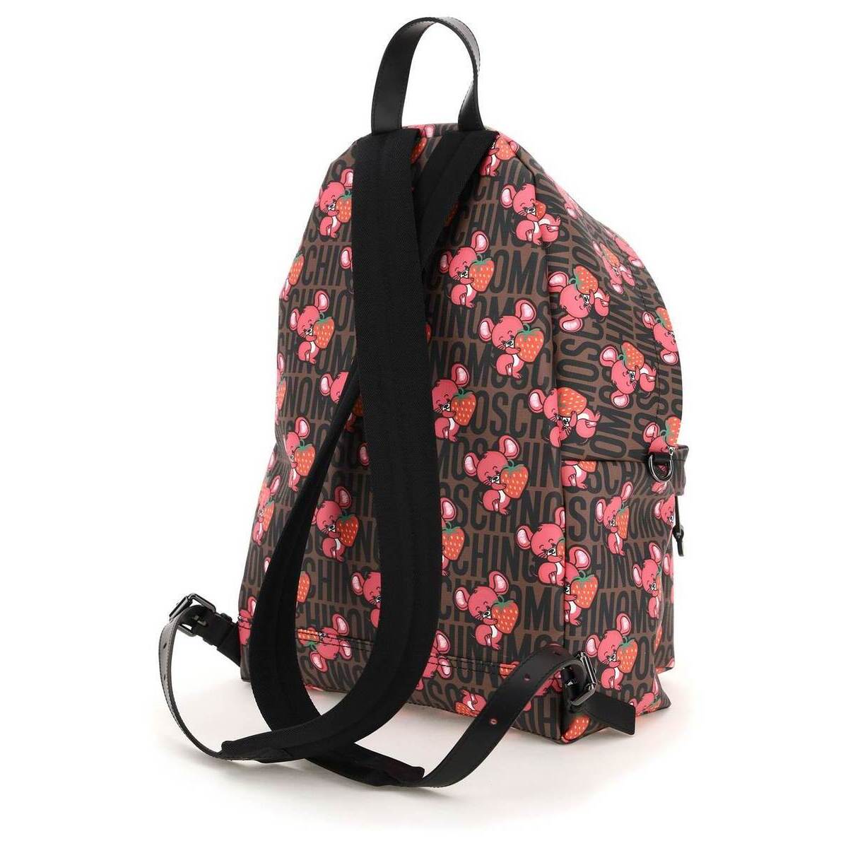 MOSCHINO モスキーノ Colori misti Moschino illustrated animals backpack バックパック メンズ 秋冬2022 A7610 8222 【関税・送料無料】【ラッピング無料】 ik