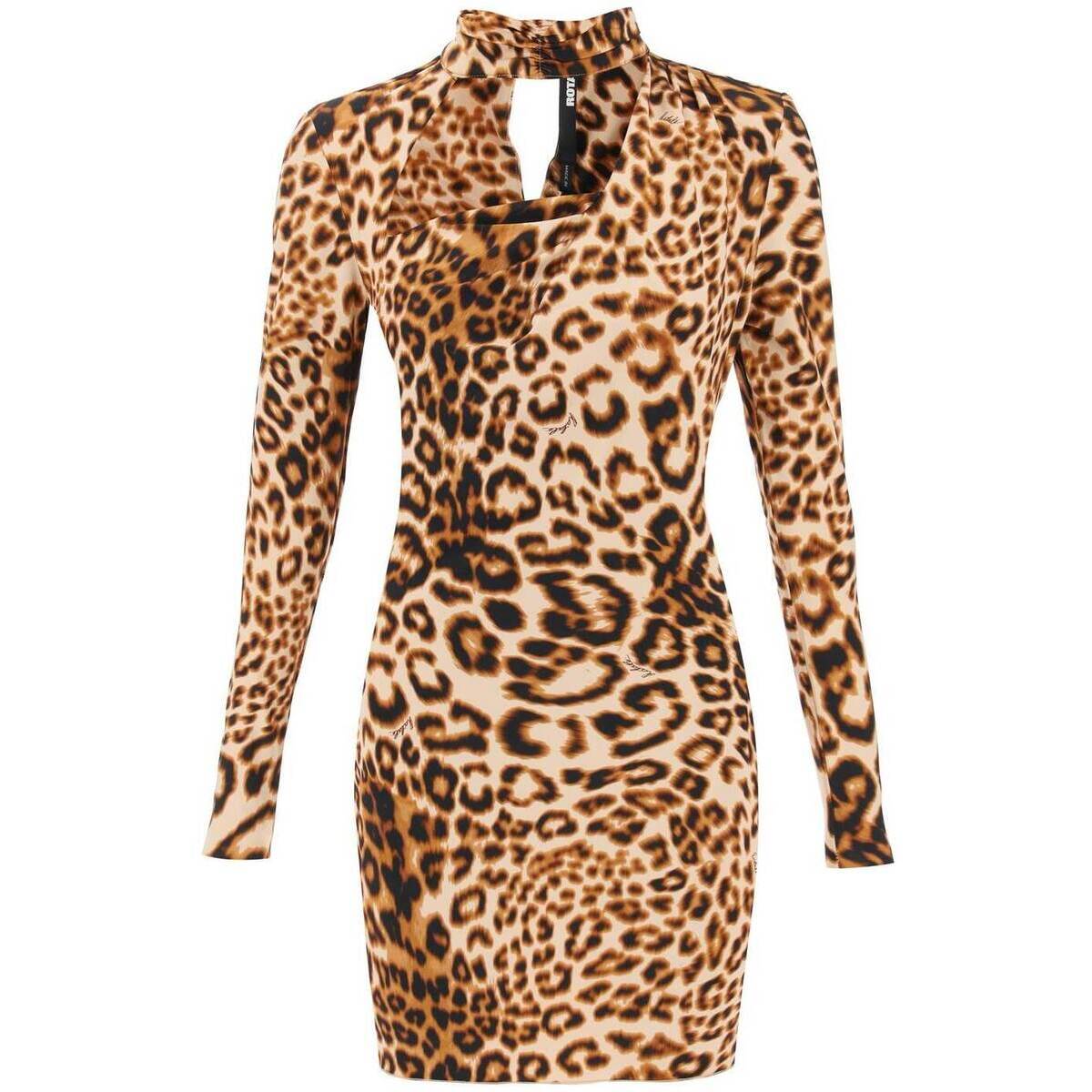 ROTATE ơ ١ Beige Rotate leopard printed jersey mini dress ɥ쥹 ǥ 2023 1112892823 ڴǡ̵ۡڥåԥ̵ ik