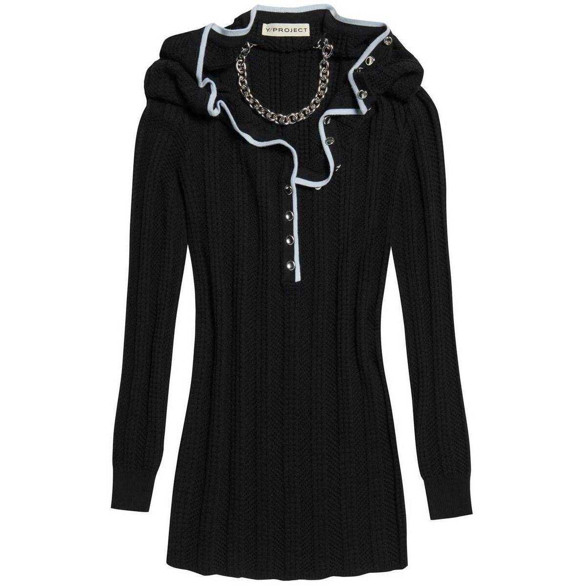 Y/PROJECT 磻 ץ ֥å Nero Y project merino wool dress with necklace ɥ쥹 ǥ 2023 WMDRESS41 S25 Y65 ڴǡ̵ۡڥåԥ̵ ik