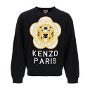 ケンゾー トレーナー メンズ 【15,000円以上ご購入で1,000円OFF！】 KENZO ケンゾー ブラック Nero Kenzo tiger academy crew-neck sweater トレーナー メンズ 秋冬2023 FD65PU4293BB 【関税・送料無料】【ラッピング無料】 ik