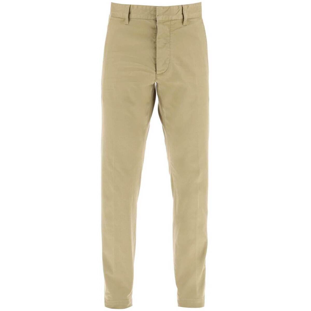 DSQUARED2 ディースクエアード オレンジ Arancio Dsquared2 cool guy pants in stretch cotton パンツ メンズ 秋冬2023 S71KB0575 S39021 【関税・送料無料】【ラッピング無料】 ik