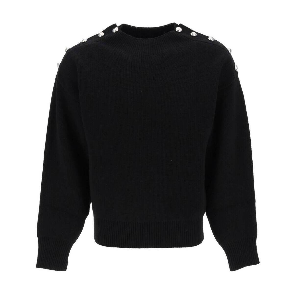 FERRAGAMO フェラガモ ブラック Nero Salvatore ferragamo metal button sweater トレーナー メンズ 秋冬2023 1221900766502 【関税・送料無料】【ラッピング無料】 ik