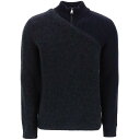 【15,000円以上ご購入で1,000円OFF！】 FENDI フェンディ マルチカラー Colori misti Fendi two-tone wool-and-alpaca sweater トレーナー メンズ 秋冬2023 FZC459 APP4 【関税 送料無料】【ラッピング無料】 ik