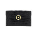 【15,000円以上ご購入で1,000円OFF！】 BALLY バリー ブラック Nero Bally emblem clutch クラッチバッグ レディース 秋冬2023 WLO03Q 【関税・送料無料】【ラッピング無料】 ik