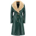 【15,000円以上1,000円OFF!!】 BALLY バリー グリーン Verde Bally leather and shearling coat トップス レディース 秋冬2023 WLE02J 【関税・送料無料】【ラッピング無料】 ik