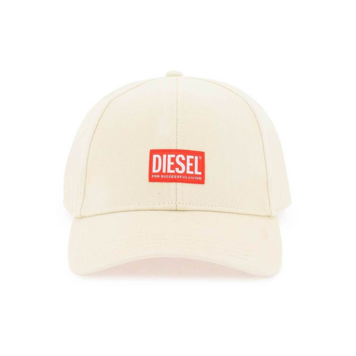 ディーゼル 【毎月1日はエントリーでポイント3倍！】 DIESEL ディーゼル ベージュ Beige Diesel corry-jacq-wash baseball cap 帽子 メンズ 秋冬2023 A11360 0BLAA 【関税・送料無料】【ラッピング無料】 ik